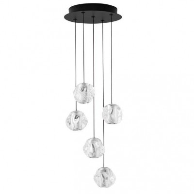 Lustra cu 5 pendule LED design modern IFOS