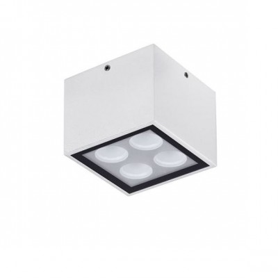 Plafoniera/Spot LED iluminat exterior IP54 SIMPLY alb