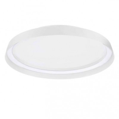 Plafoniera LED design modern circular ORMI alba D-45cm