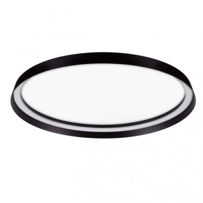 Plafoniera LED design modern circular ORMI negru D-60cm