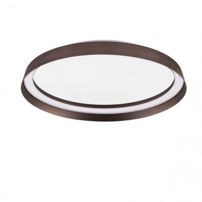 Plafoniera LED design modern circular ORMI coffee D-45cm