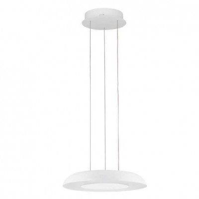 Lustra/Pendul LED design modern EPOSI alba D-40cm