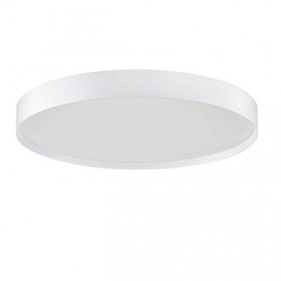 Plafoniera LED design slim ROI alba D-50cm