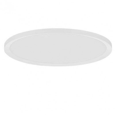 Plafoniera LED design slim ALMIRA alba D-40cm