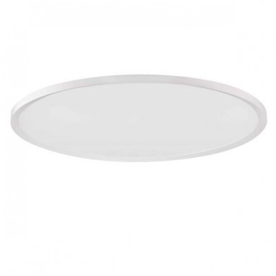 Plafoniera LED design slim ALMIRA alba D-60cm