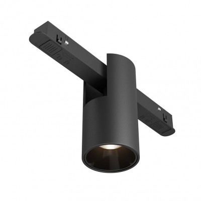 Spot LED, accesoriu pentru sina magnetica Exility, Alfa Smart negru