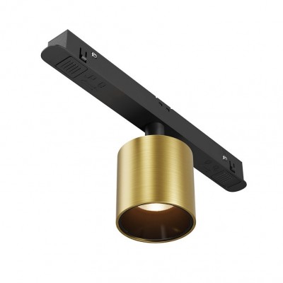 Spot LED, accesoriu pentru sina magnetica Exility, Alfa S alama