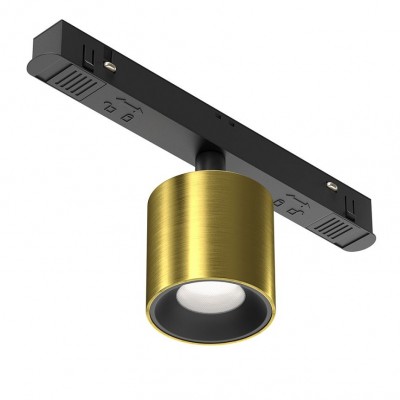 Spot LED, accesoriu pentru sina magnetica Exility, Alfa S smart alama