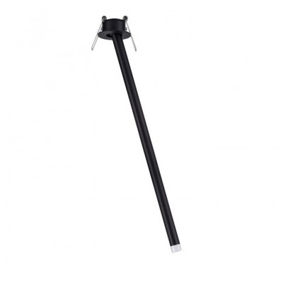 Spot LED incastrabil design tubular STILVI negru, H-44cm