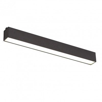 Plafoniera LED moderna Linear neagra 18w 