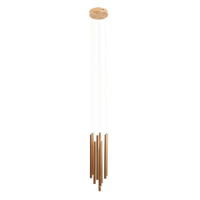 Lustra LED dimabila design modern Organic aurie