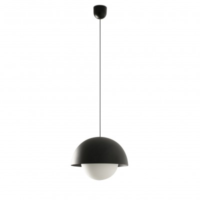 Lustra suspendata LED design modern MARISOL negru