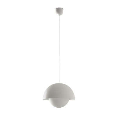 Lustra suspendata LED design modern MARISOL alb