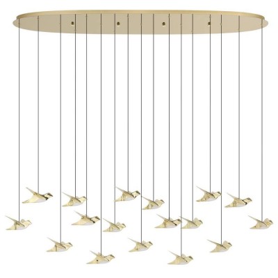 Lustra LED suspendata design modern Paratebueno 17 alama