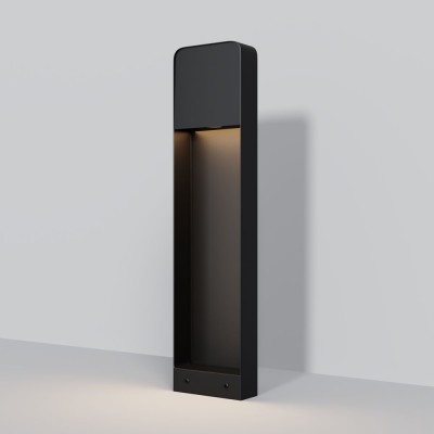 Stalp LED design modern IP54 Porte H-68cm negru