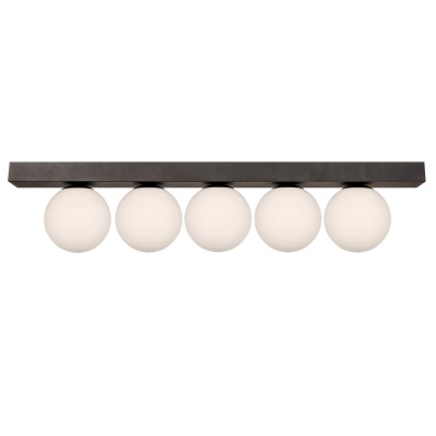 Plafoniera Moderna, 5xG9, Negru, SPHERE 