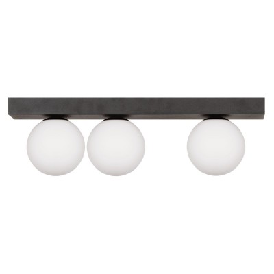 Plafoniera Moderna, 3xG9, Negru, SPHERE 