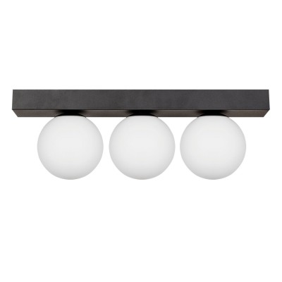 Plafoniera Moderna, 3xG9, Negru, SPHERE 