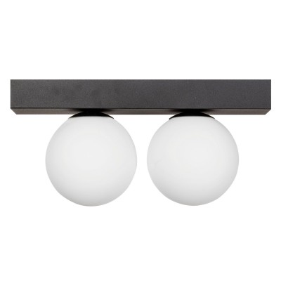 Plafoniera Moderna, 2xG9, Negru, SPHERE 