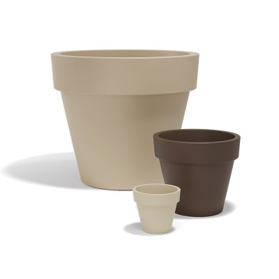 Set de 2 Ghivece plante design decorativ exterior/interior MACETA PLANTER 80×69cm
