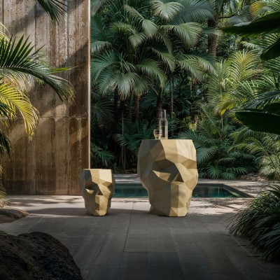 Taburete exterior/interior design decorativ SKULL STOOL