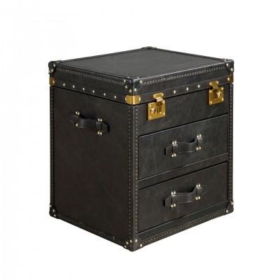 Cufar LUX design italian Black leather