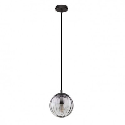 Pendul modern, Metal, Negru, Sticla, Fumurie, ABBACUS