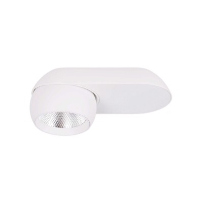 Spot LED Aplicat Directionabil Design Modern, Zeus 10w alb