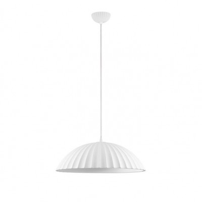 Lustra suspendata design decorativ Ciment, AMMOS alb