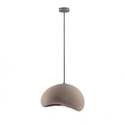 Lustra suspendata design modern, Stone Brown, AERE, L 40cm
