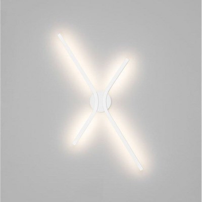 Aplica de perete LED CCT design modern AKRO alb