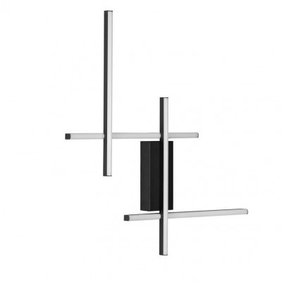 Aplica de perete LED  design modern APECHO negru